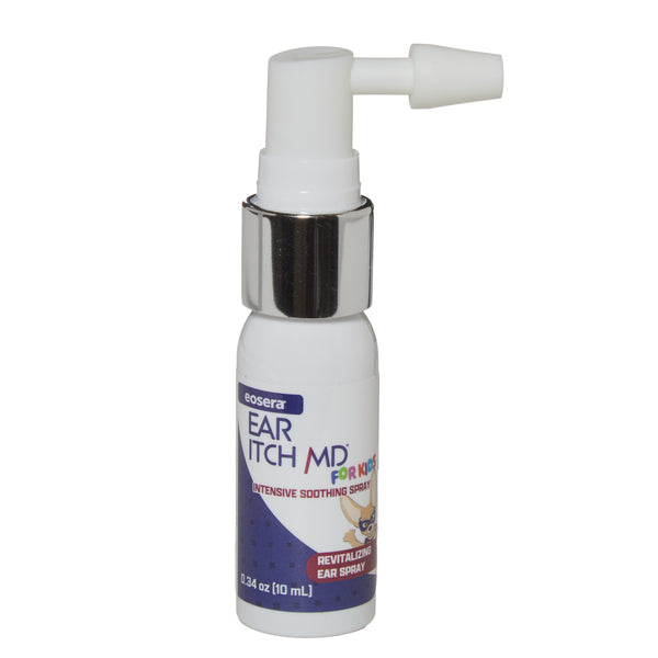 eosera EAR ITCH MD for Kids Age 2+ - Dry Itchy Ear Relief Oil Spray, 10 mL