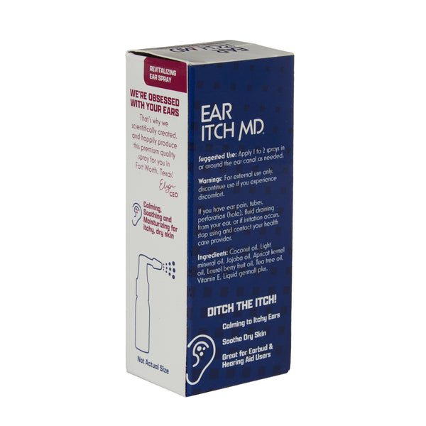 eosera EAR ITCH MD  - Dry, Itchy Ear Relief Oil Spray. 15 mL