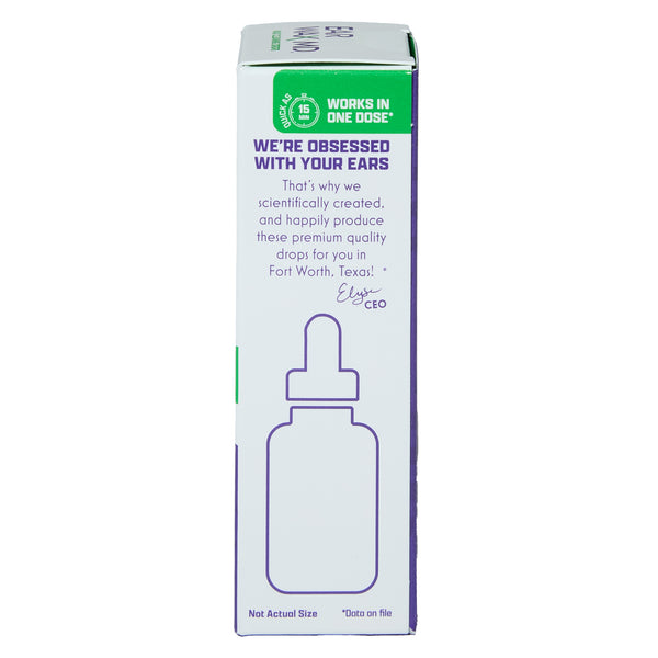 eosera EAR WAX MD - Ear Wax Cleaning Drops, Dropper Bottle, 15 mL