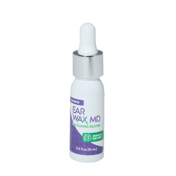 eosera EAR WAX MD - Ear Wax Cleaning Drops, Dropper Bottle, 15 mL