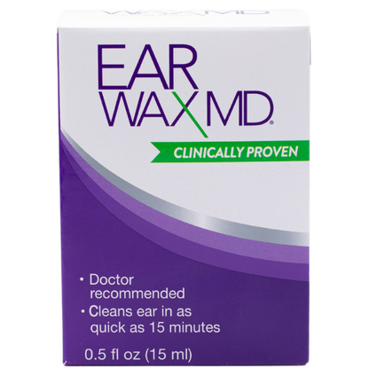 Ear Wax MD Kit - Earwax Removal Kit with Rinsing Bulb